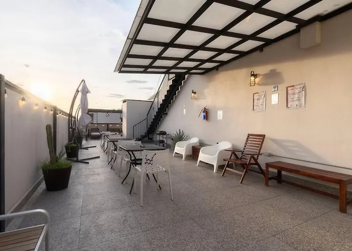 406 Location 2bdrm 2baths Ac Rooftop Casa de férias