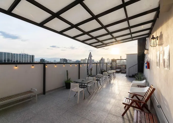 Casa de férias 406 Location 2bdrm 2baths Ac Rooftop Cidade do México